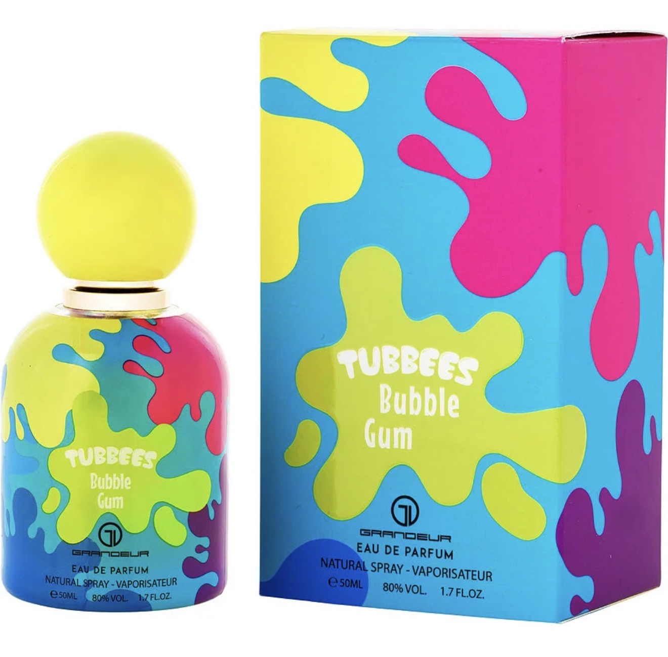 Tubbees Bubble Gum EDP 1.7 oz for Kids by Grandeur
