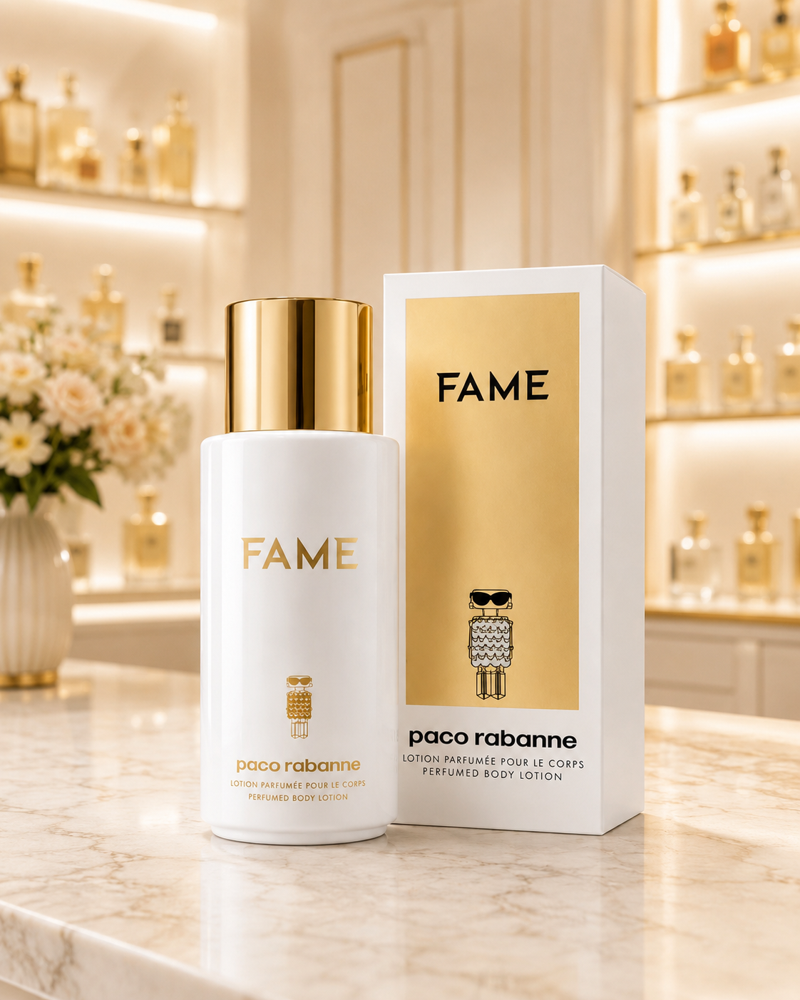 Perfumed body lotion Fame 200 ml / 6.8 fl. oz for women by Paco Rabanne