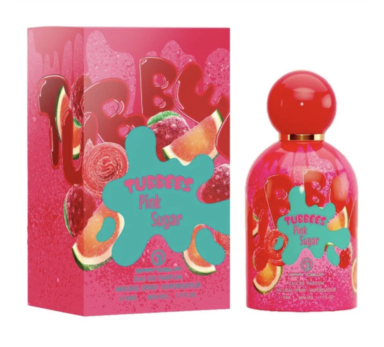 Tubbees Pink Sugar EDP 1.7 oz for Kids by Grandeur