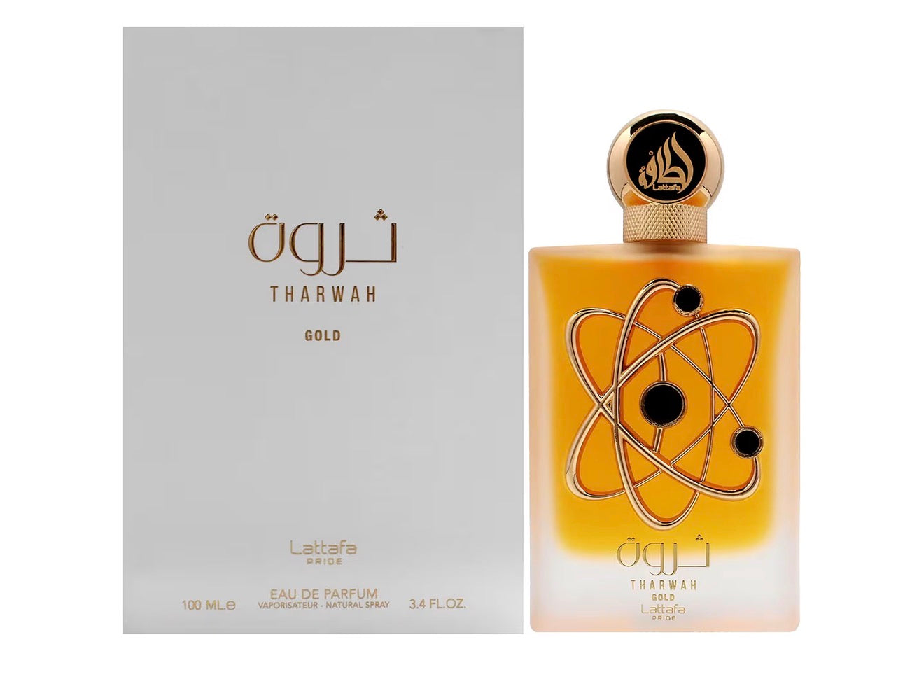 THARWAH GOLD Women EDP - 100MI
(3.40z) By Lattafa pride