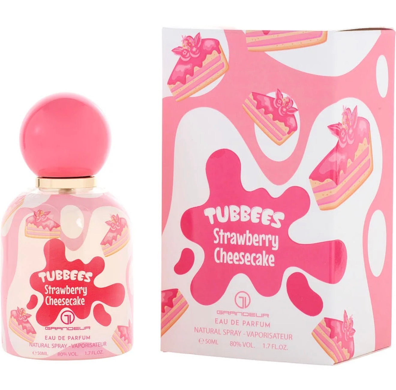 Tubbees Straberry Cheesecake Eau de Parfum Kids 1.7 oz by Grandeur