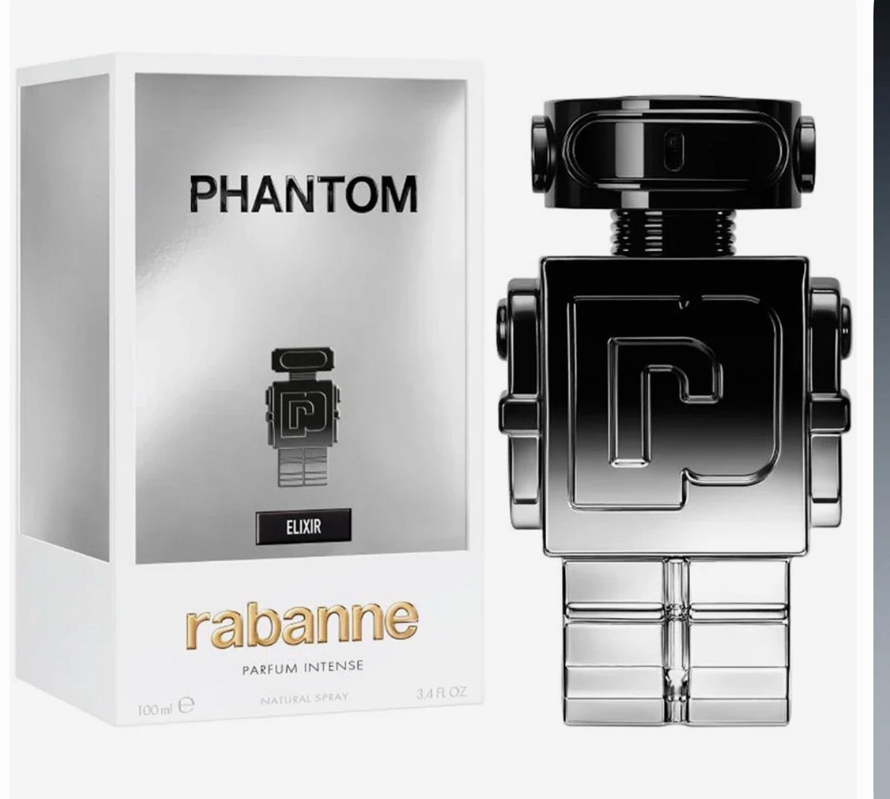 Phantom Elixir Parfum Intense for men 3.4fl oz by Paco Rabanne