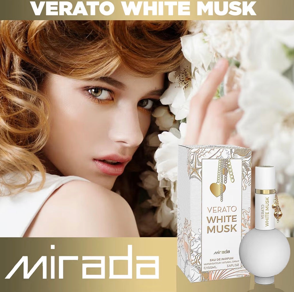 Verato White Musk Eau de Parfum pour femme 3.4fl oz by Mirada