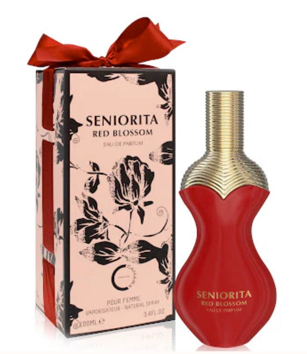 Seniorita Red Blossom Eau de Parfum pour femme 3.4 oz by Camara