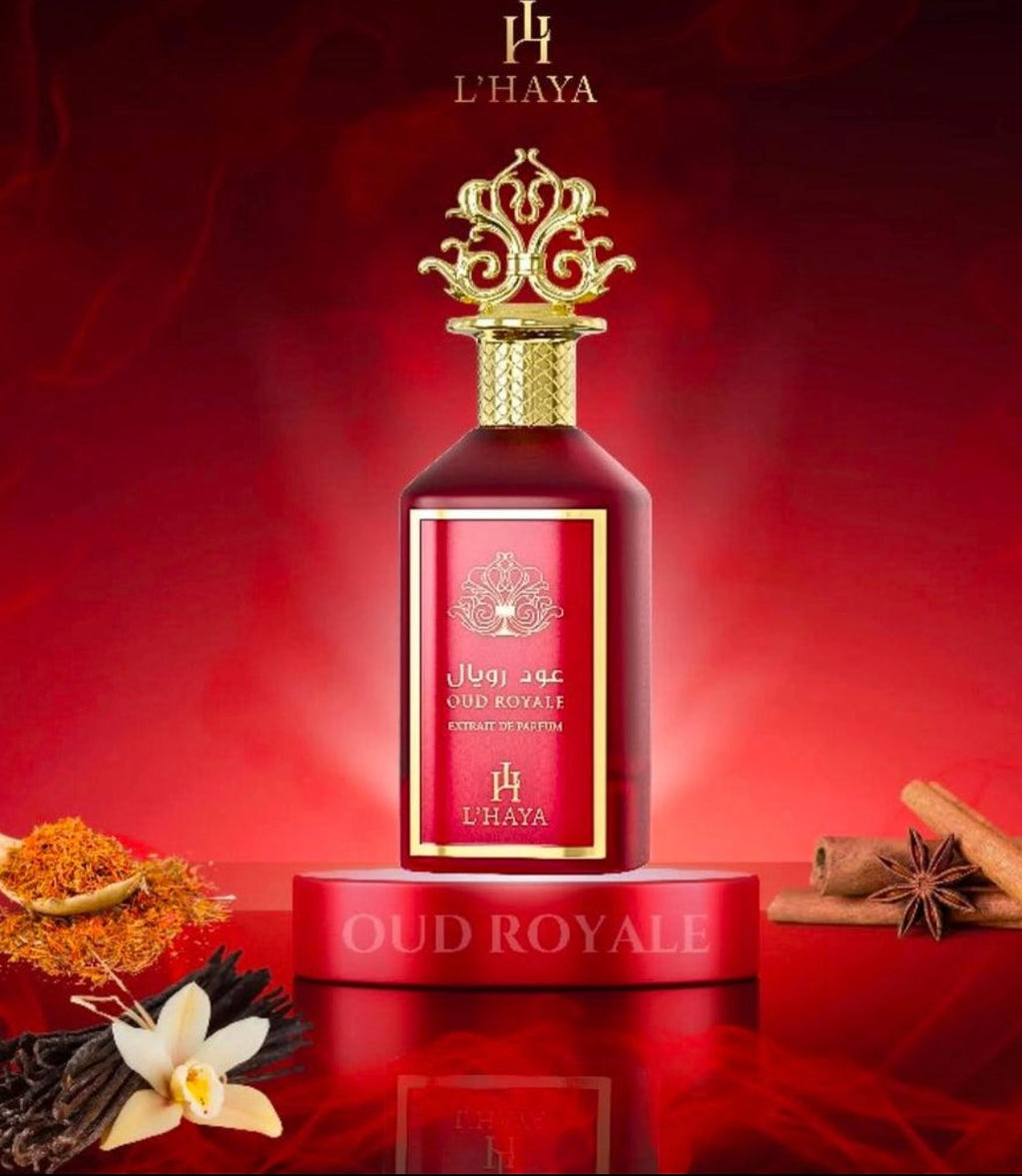 L’Haya Oud Royale 3.3 oz Extrait the Parfum Unisex