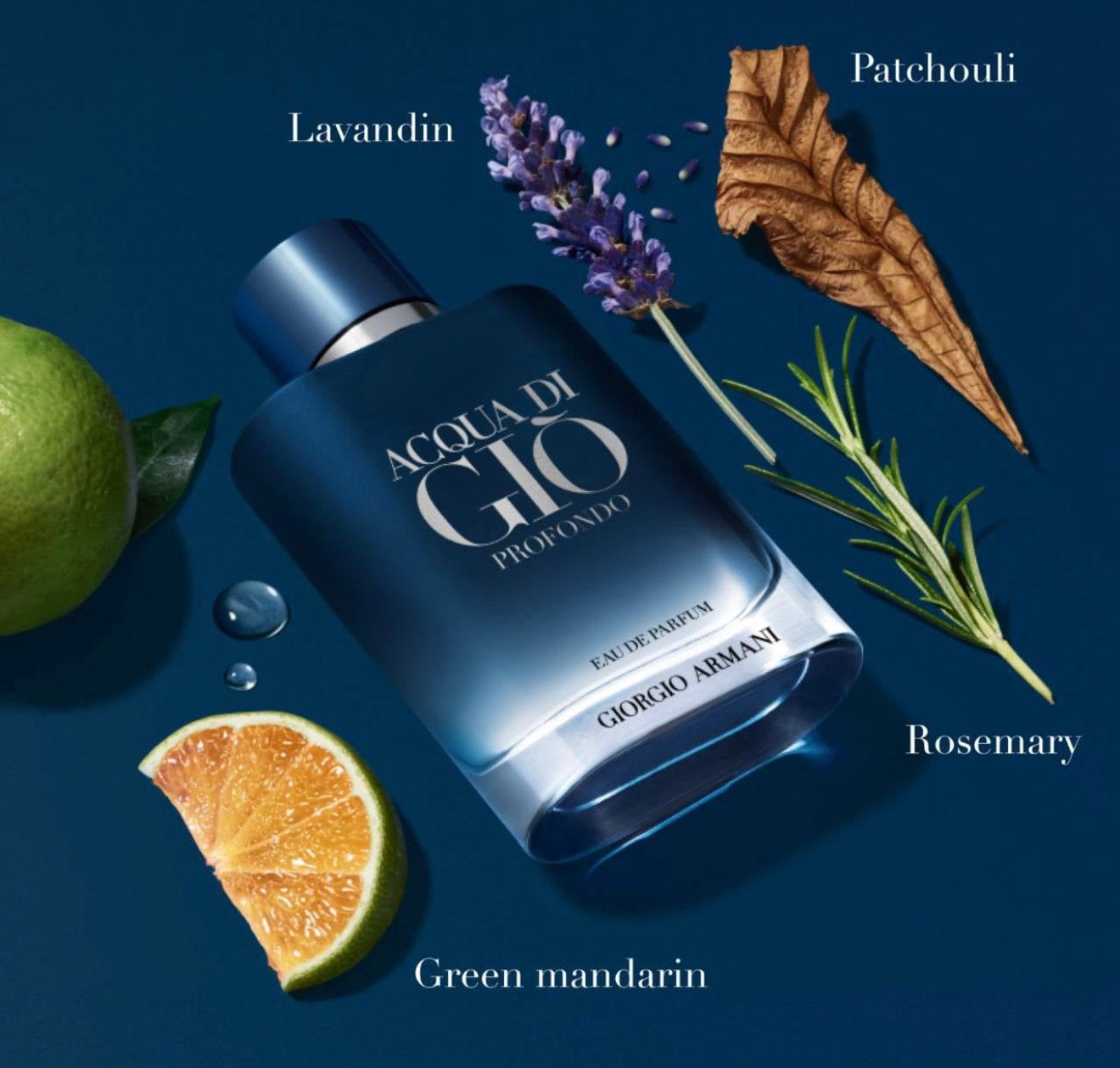 Acqua Di Gio Profondo Eau de Parfum 125 ml / 4.2 fl. oz For Men by Giorgio Armani