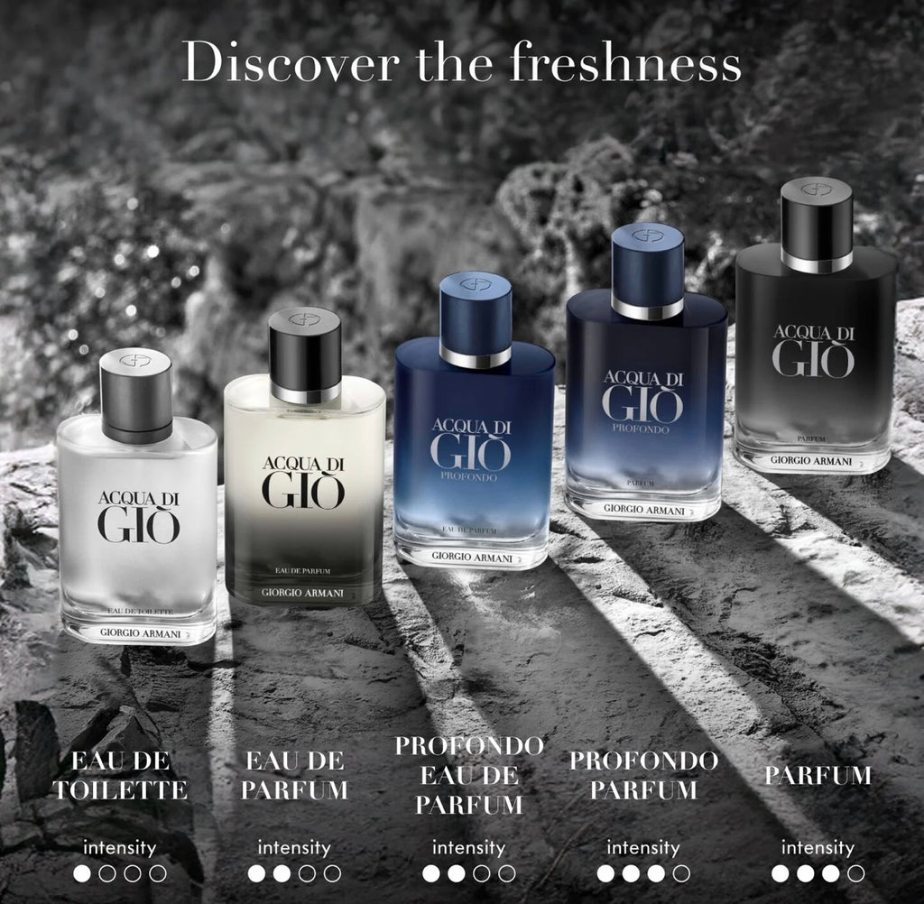Acqua Di Gio Profondo Eau de Parfum 125 ml / 4.2 fl. oz For Men by Giorgio Armani