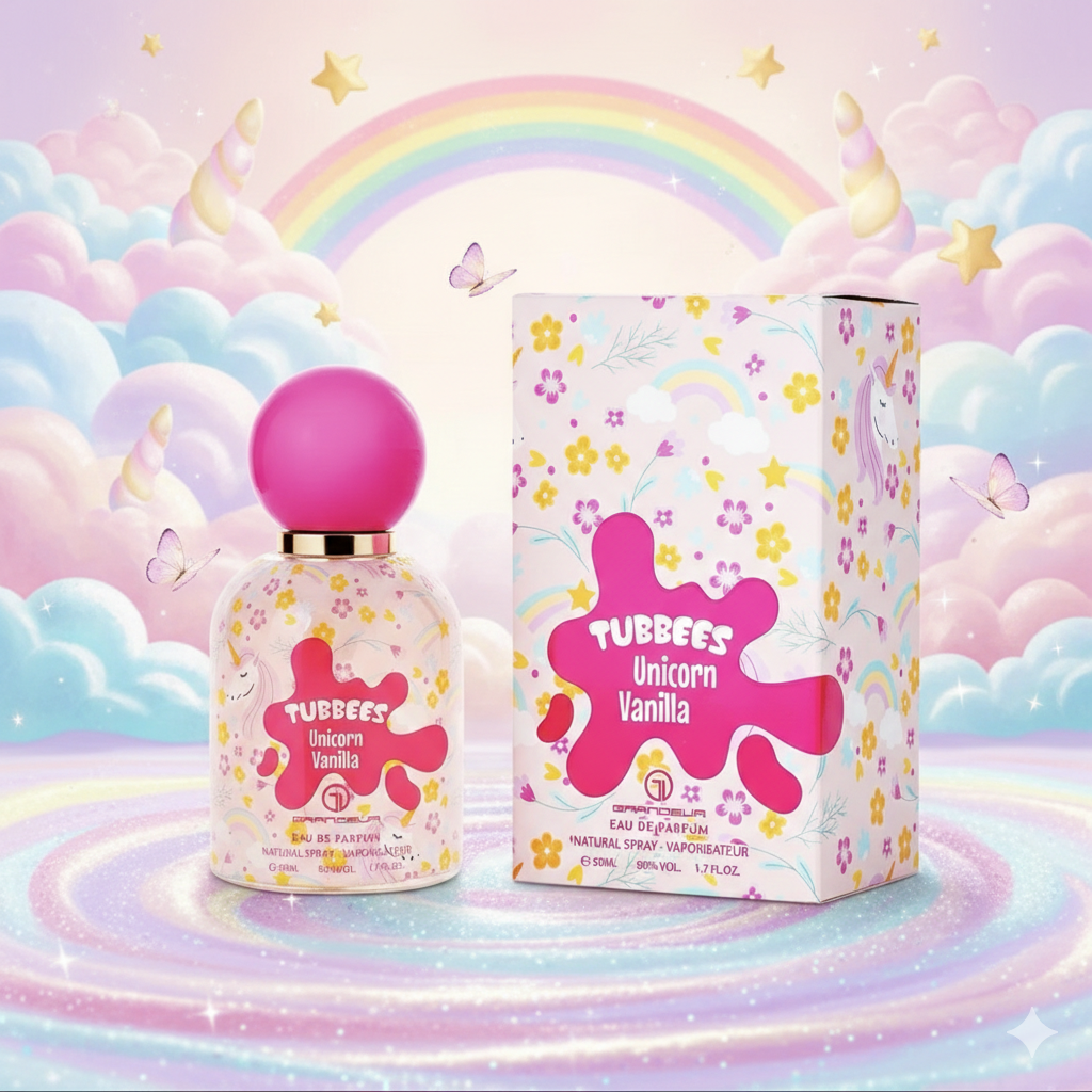 Tubbees Unicorn Vanilla EDP 1.7 oz for Kids by Grandeur